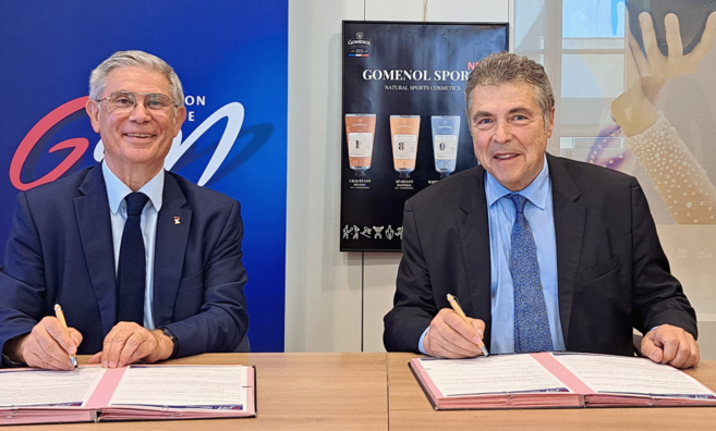 Signature du contrat GOMENOL